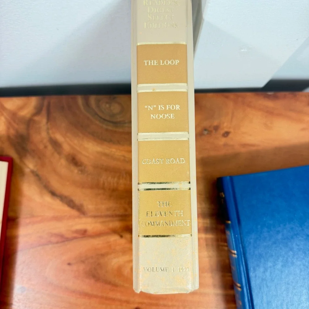 Readers Digest‎ Select Editions Hardcover Books Lot of 3 1997 1999 Red Blue Tan